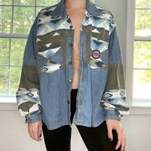 Vintage No Label Patch Jacket